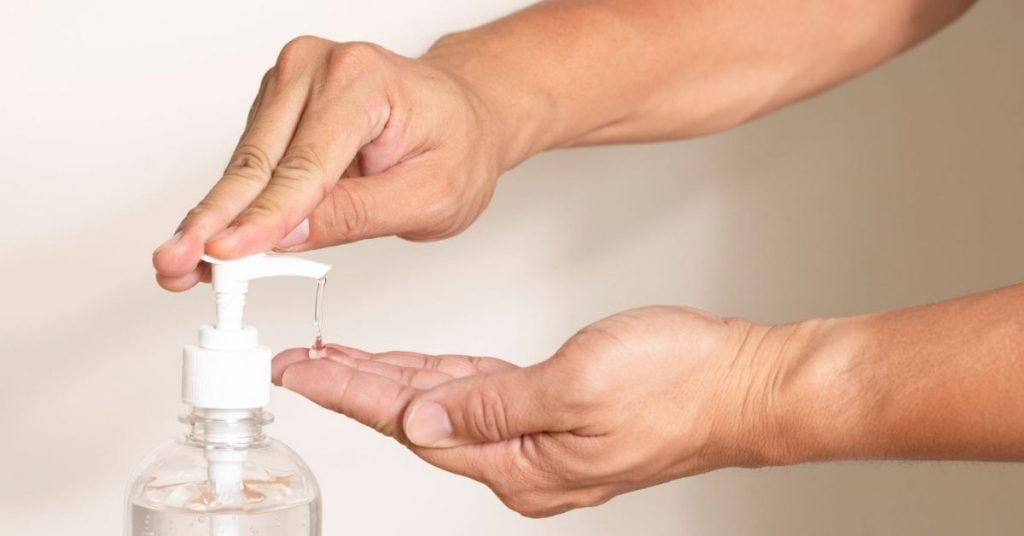 hand sanitizer